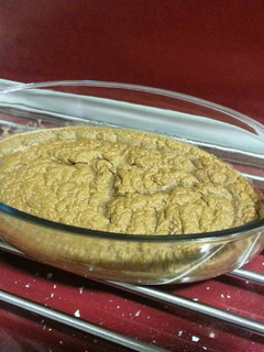 Una foto de Bizcocho fit de avena y claras