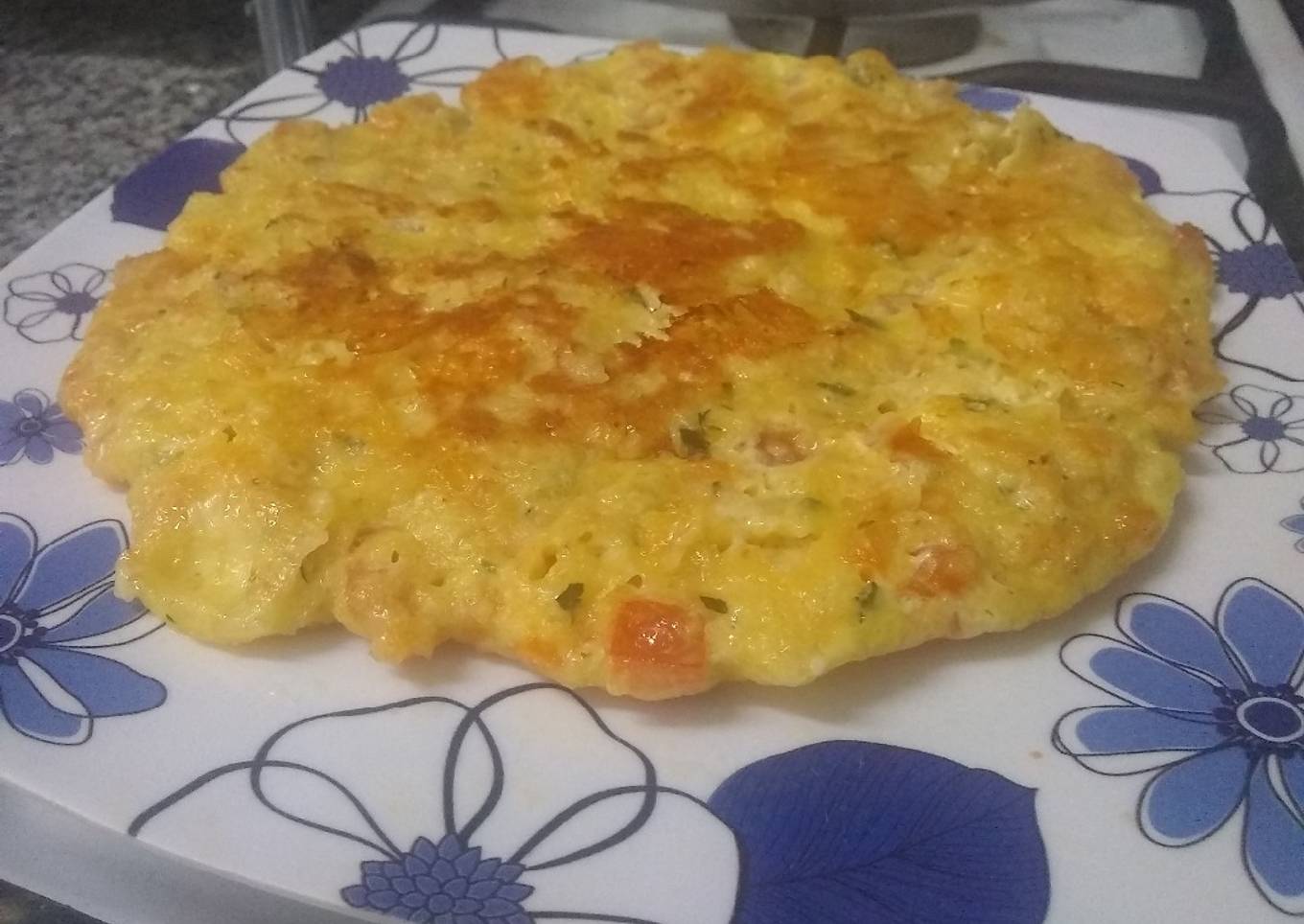 Omelette con calabaza