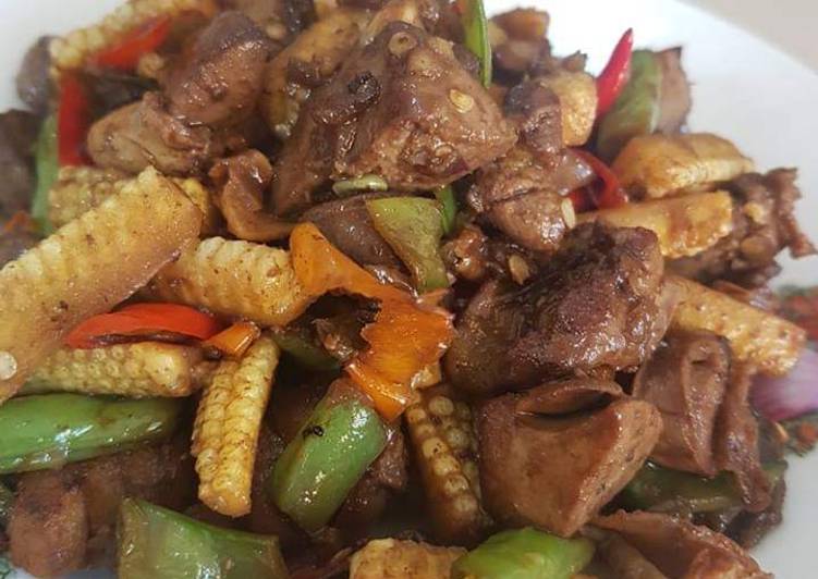 Resep Tumis Ati ample ayam enak dan sederhana yang Menggugah Selera