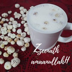 A picture of Makhana Doodh.