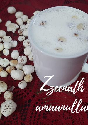 A picture of Makhana Doodh.