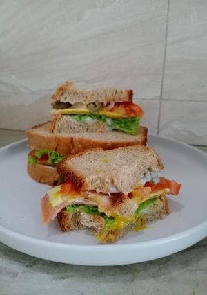 Gambar Chicken Slice Sandwich