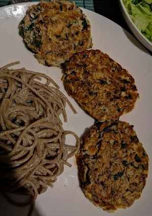 Una foto de Hamburguesas de salmón