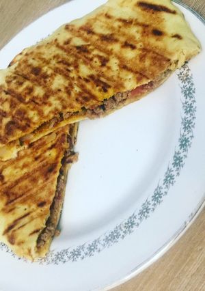 صورة لوصفة كسرة محشية