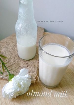 Foto resep Almond milk