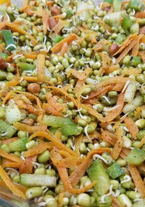 A picture of Sprouts salad.