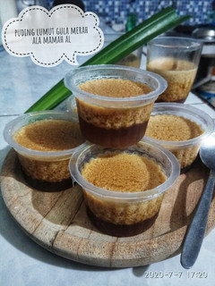 Foto resep Puding lumut gula merah