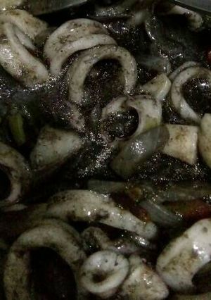 Foto resep Oseng cumi hitam