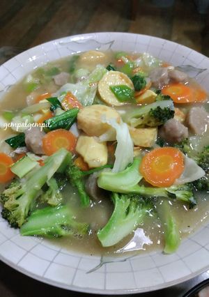 Foto resep Capcay Tofu Baso