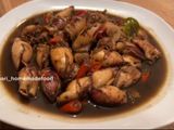 Cumi masak tinta pedas