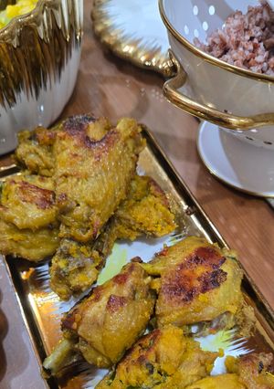 Foto resep Ayam Panggang Bumbu Rujak