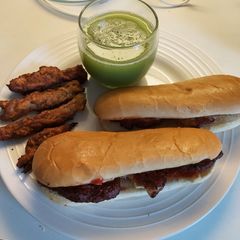 A picture of Chicken kabab.