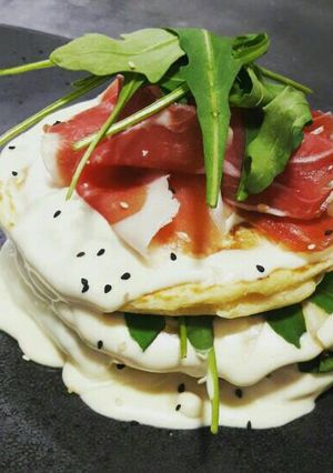 A picture of Morning Glory Pancakes.