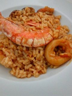 Una foto de Paella de Marisco
