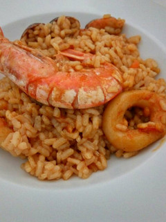 Una foto de Paella de Marisco