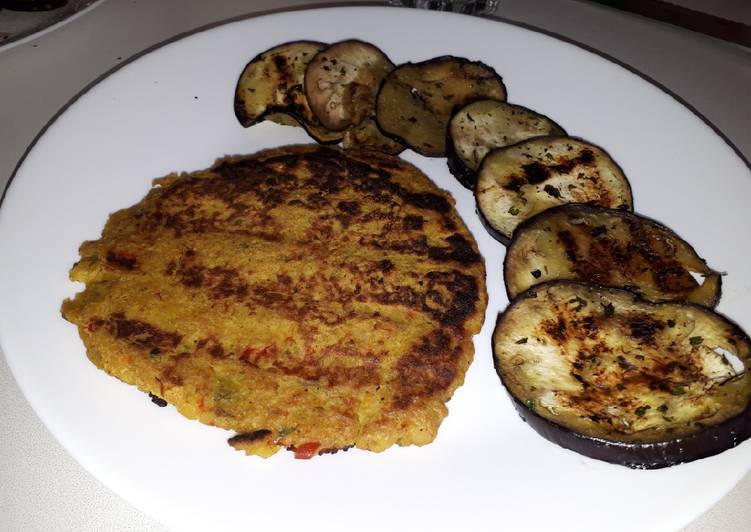 Hamburguesas vegetales de garbanzo o tortitas de garbanzos