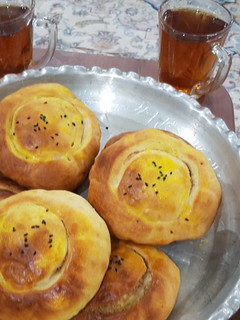 عکسی از دستور کلوچه فومن مغزدار