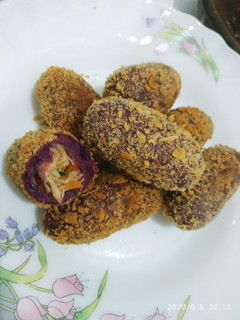Foto resep Kroket Ubi Ungu + BONUS sambal kecap bawang putih