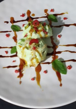 A picture of Raw Mango Ice Cream.