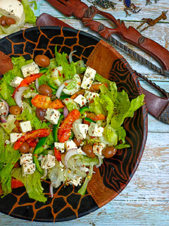 A picture of Greek Salad.