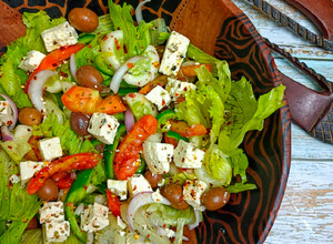 A picture of Greek Salad.