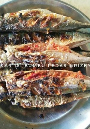 Foto resep Ikan Bakar isi bumbu pedas