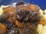 Une photo de joue de boeuf
