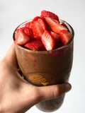 Mousse de chocolate vegano