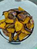 Salted Pumpkin Skin Chips