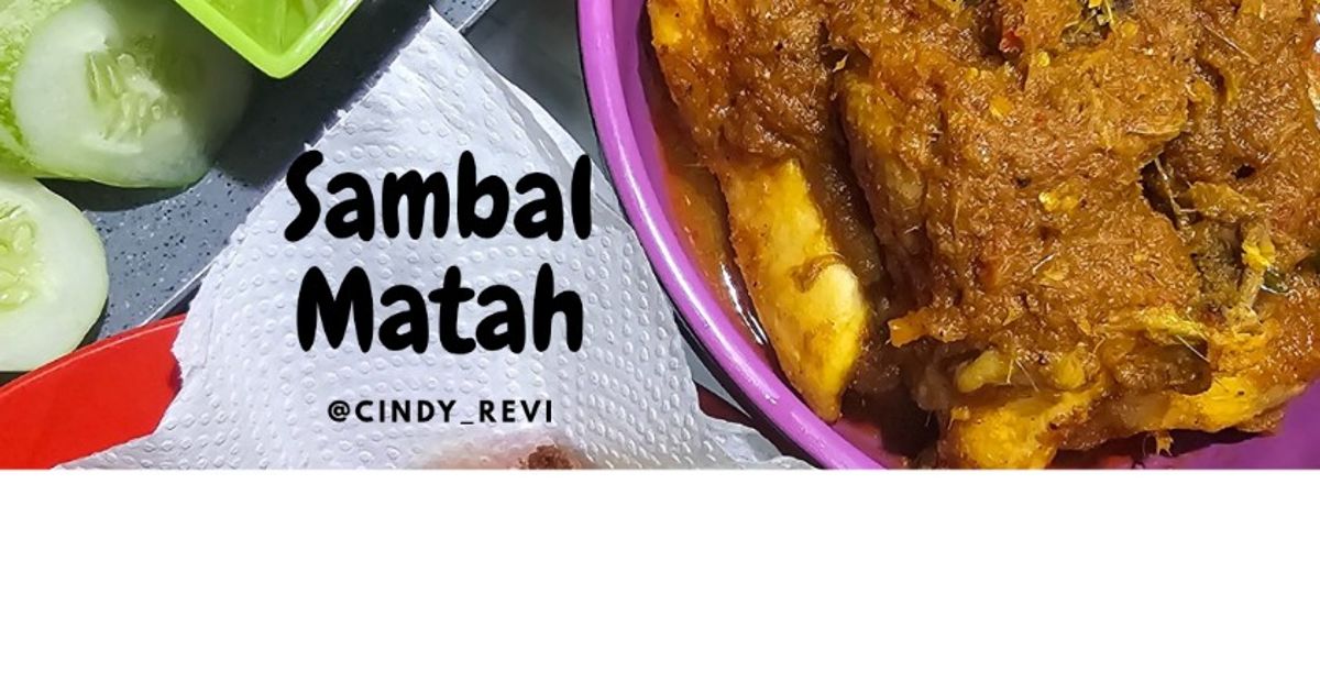 Sambal Matah (super duper mudah)