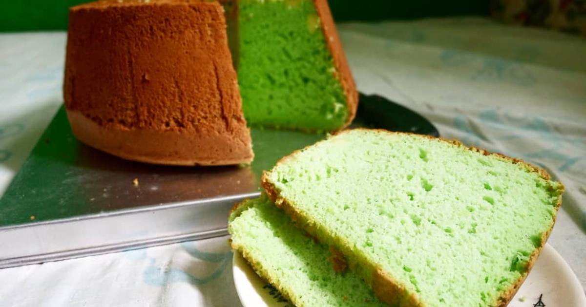 409 resep  bolu  pandan susu sifon  enak dan sederhana Cookpad