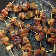 A picture of Beef Shashlik.