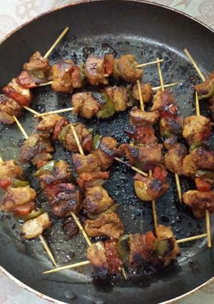A picture of Beef Shashlik.