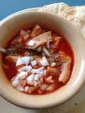 Pancita de res a la mexicana. ॐ