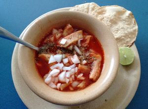 Una foto de Pancita de res a la mexicana. ॐ