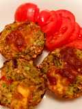 Muffins de brócoli con queso