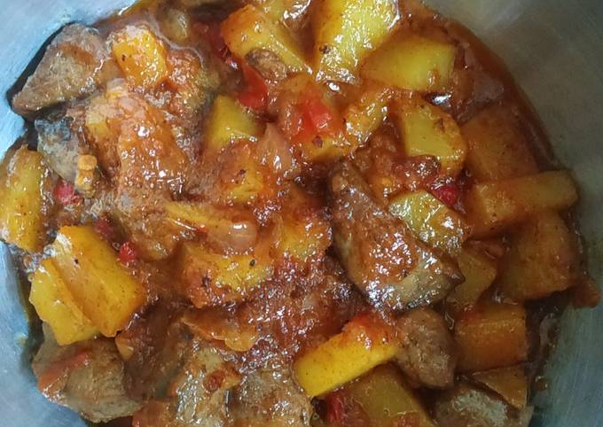 Cara Bikin Sambal Goreng Ati Kentang (untuk anak) Untuk Jualan