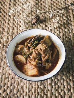 Gambar Kari Ayam Sedap (Tanpa Santan)