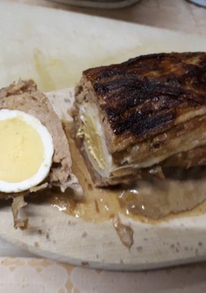Une photo de Pain de viande lardé Pasqual