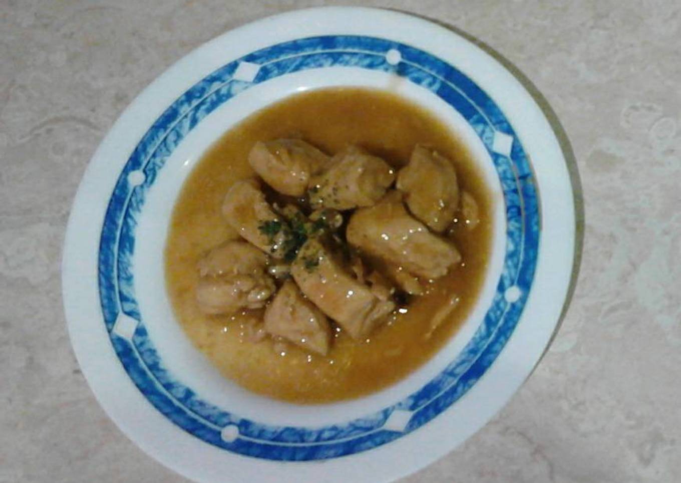 Pollo al cava