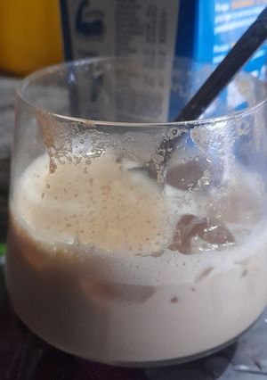 Una foto de Frappu de café