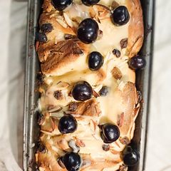 A picture of Japanese condensed milk bread.