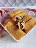 Risol isi pisang coklat