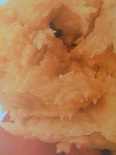 Una foto de Puré frito de papas con tomate