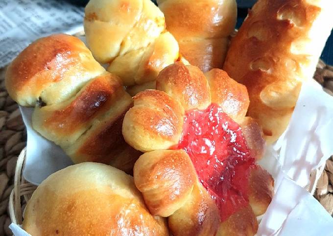 Cara Gampang Membuat Basic Soft Bun ala Koki Roti #18, Lezat