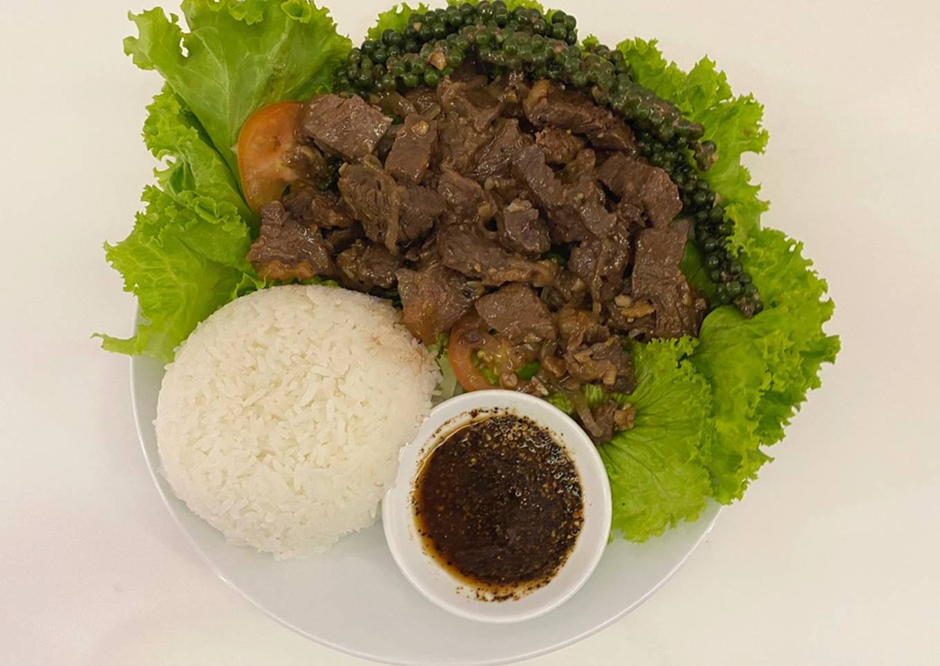 - Beef Lok Lak/ Khmer Lok Lak -