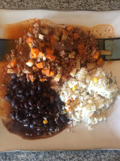 Una foto de Picadillo de res
