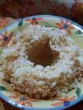 Arroz con leche, canela y jengibre