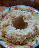 Arroz con leche, canela y jengibre