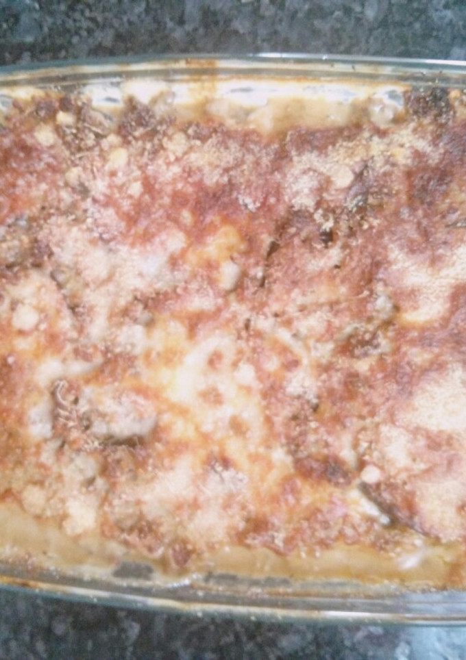 Una foto de Lasaña de berenjenas